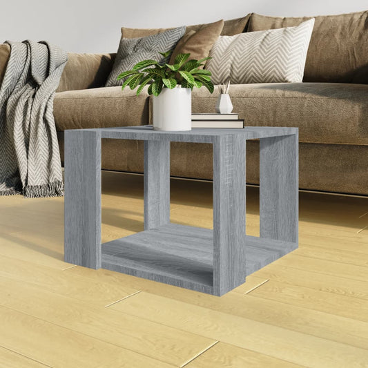 Mesa de centro HKH Sonoma gris en madera manufacturada