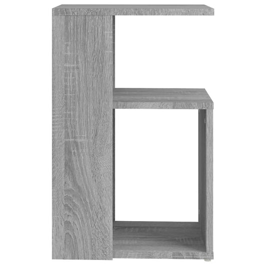 Mesa auxiliar HKH gris de madera manufacturada