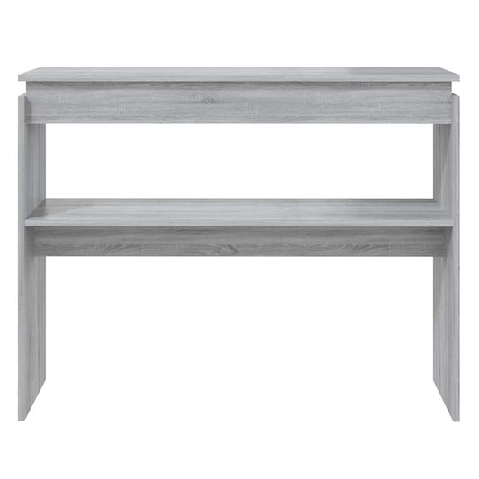 HKH Mesa auxiliar de madera manufacturada - Gris