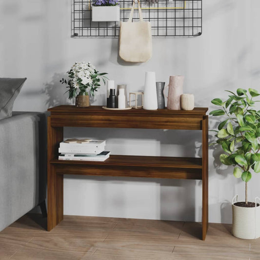 Mesa auxiliar HKH en roble y derivados de madera - Marrón