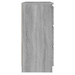 HKH Aparador Alto de Madera Procesada 60 x 35 x 76 cm - Sonoma Gris