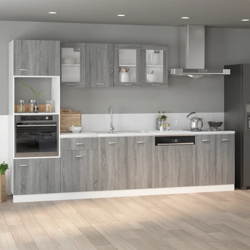HKH Mueble Bajo Fregadero Lyon Sonoma - Gris