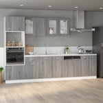 HKH Mueble Bajo Fregadero Lyon Sonoma - Gris
