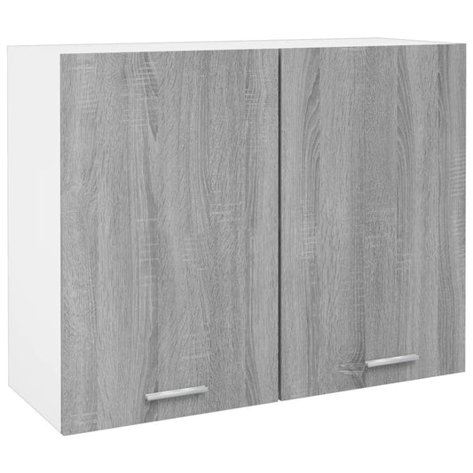 HKH Armário Suspenso Lyon Sonoma - 80x31x60 Cm - Cinzento