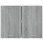 HKH Armario Colgante Lyon Sonoma - 80x31x60 Cm - Gris