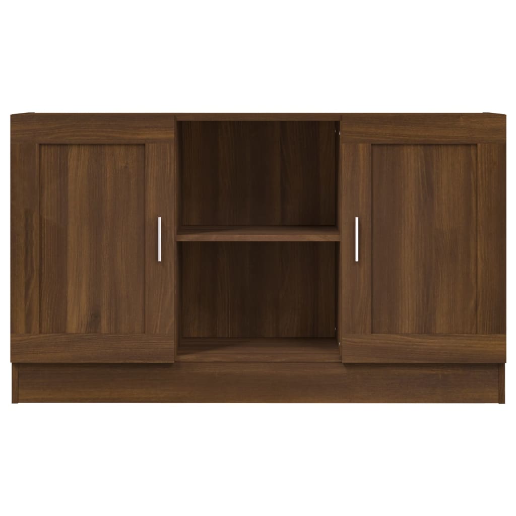 Aparador Moderno HKH en derivados de Madera, Mdf 120 X 30,5 X 70 Cm - Roble Marrón