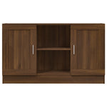 HKH Aparador Moderno em derivados de Madeira, Mdf 120 X 30,5 X 70 Cm - Carvalho Castanho