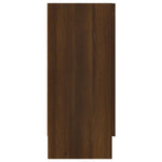 HKH Aparador Moderno em derivados de Madeira, Mdf 120 X 30,5 X 70 Cm - Carvalho Castanho