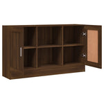 HKH Aparador Moderno em derivados de Madeira, Mdf 120 X 30,5 X 70 Cm - Carvalho Castanho
