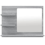 HKH Espejo WC Sonoma - 60x10,5x45 Cm - Gris