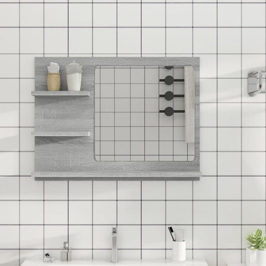 HKH Espelho WC Sonoma - 60x10,5x45 Cm - Cinzento