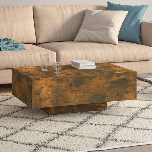 Mesa de centro HKH en derivados de madera Roble Ahumado