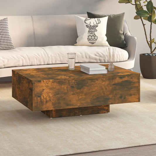 Mesa de centro HKH en derivados de madera Roble Ahumado