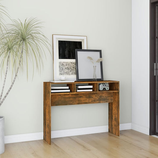 Mesa auxiliar HKH en roble ahumado y derivados de la madera