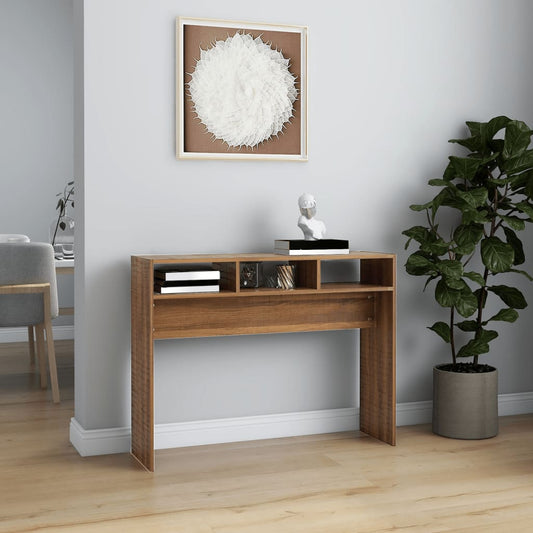 Mesa auxiliar HKH en roble y derivados de madera - Marrón
