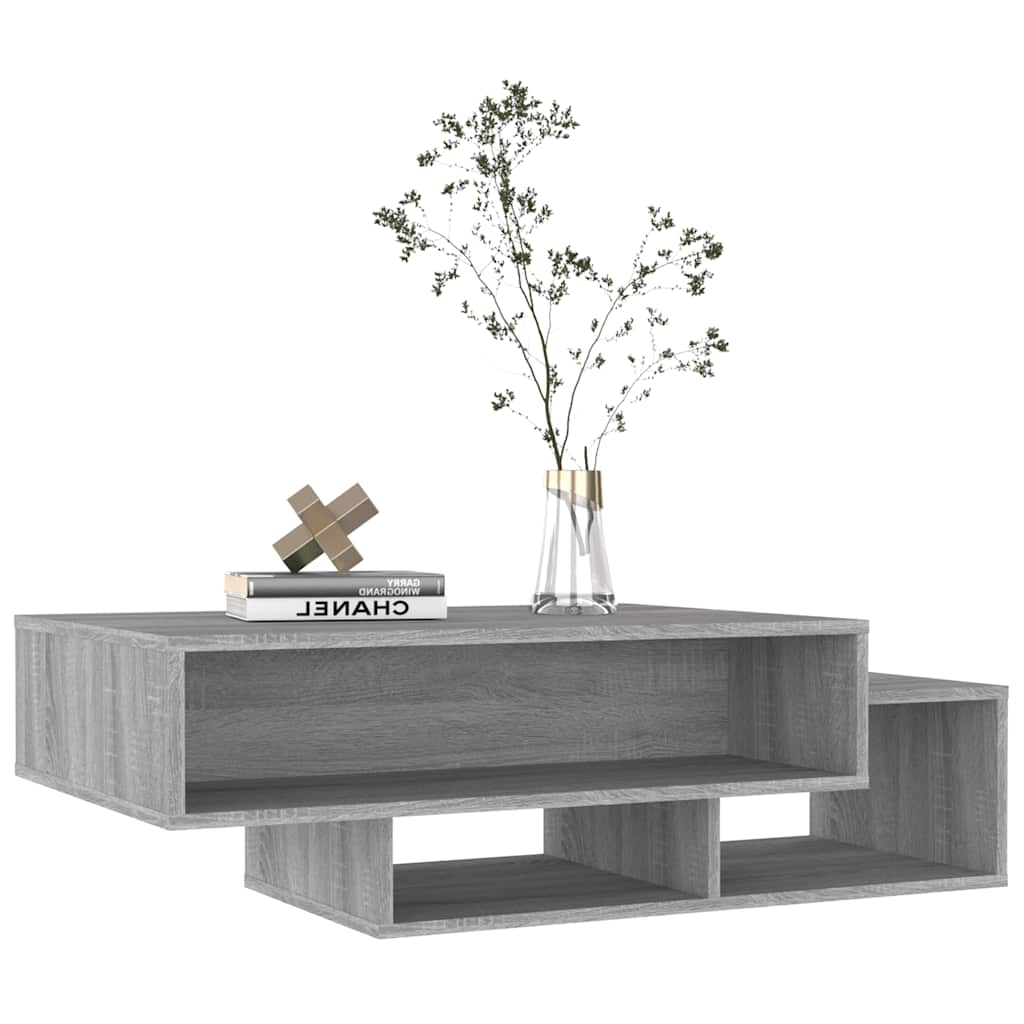 Mesa de centro HKH en derivados de madera Sonoma - Gris