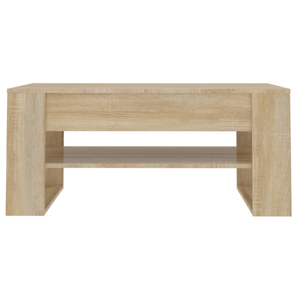 Mesa de centro HKH Sonoma Carvallo en madera procesada
