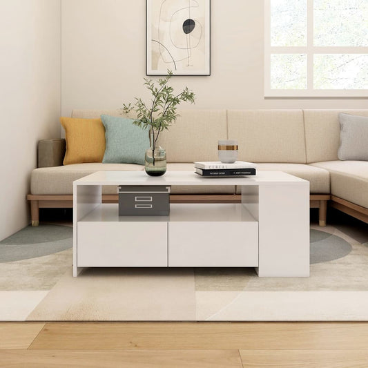 HKH Mesa de Centro en Derivados de Madera - Blanco