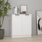 Aparador alto HKH de madera procesada 60 x 30 x 70 cm - Blanco
