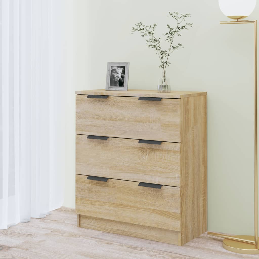 HKH Aparador Clásico en Madera Procesada 60 X 30 X 70 Cm - Roble Sonoma