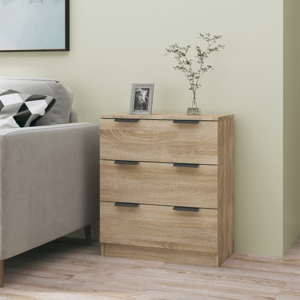 HKH Aparador Clásico en Madera Procesada 60 X 30 X 70 Cm - Roble Sonoma