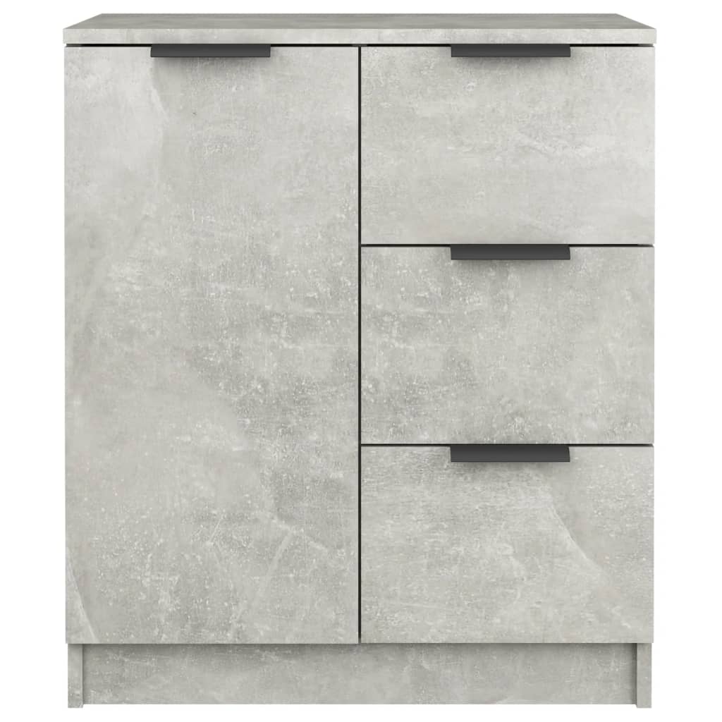 HKH Aparador Alto de Madera Aglomerada 60 x 30 x 70 cm - Gris Cemento
