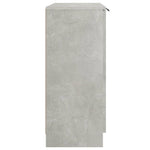 HKH Aparador Alto de Madera Aglomerada 60 x 30 x 70 cm - Gris Cemento