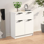 HKH Aparador Moderno en Madera Procesada 60 x 30 x 70 cm - Blanco