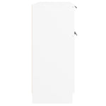 HKH Aparador Moderno en Madera Procesada 60 x 30 x 70 cm - Blanco