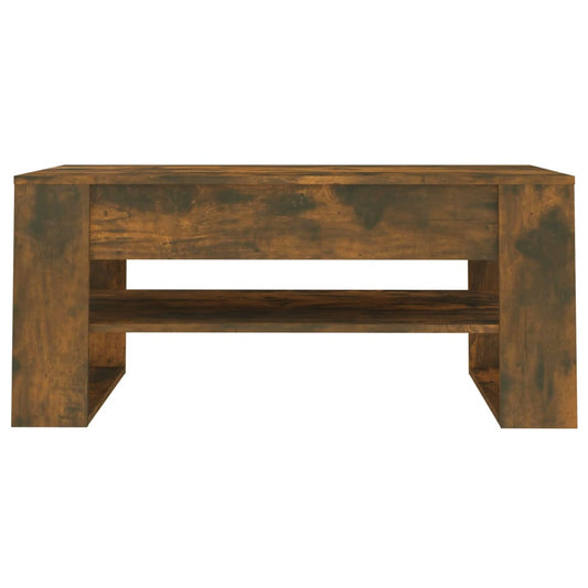 Mesa de centro HKH de roble ahumado en madera manufacturada