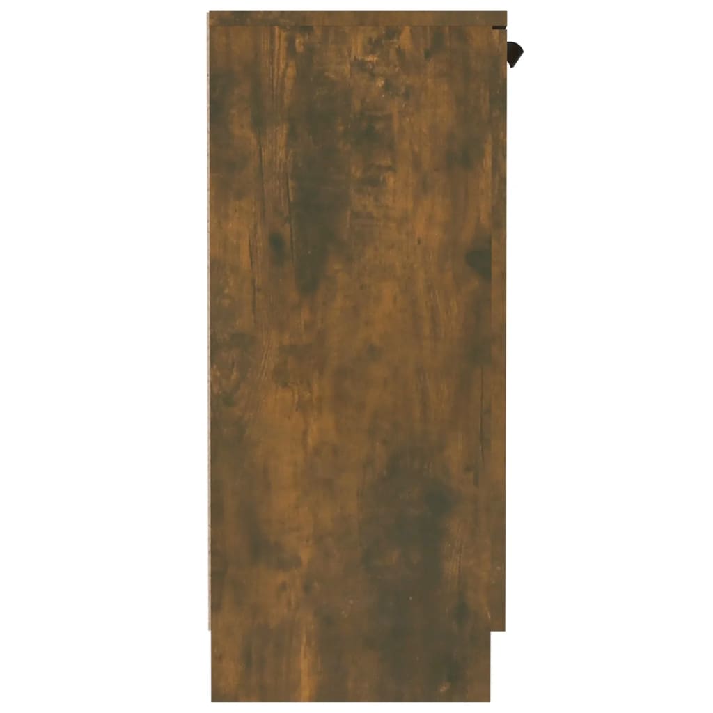 HKH Aparador Alto em Madeira Processada 60 X 30 X 70 Cm - Carvalho Fumado