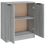 Aparador alto HKH de madera procesada, 60 x 30 x 70 cm - Sonoma gris