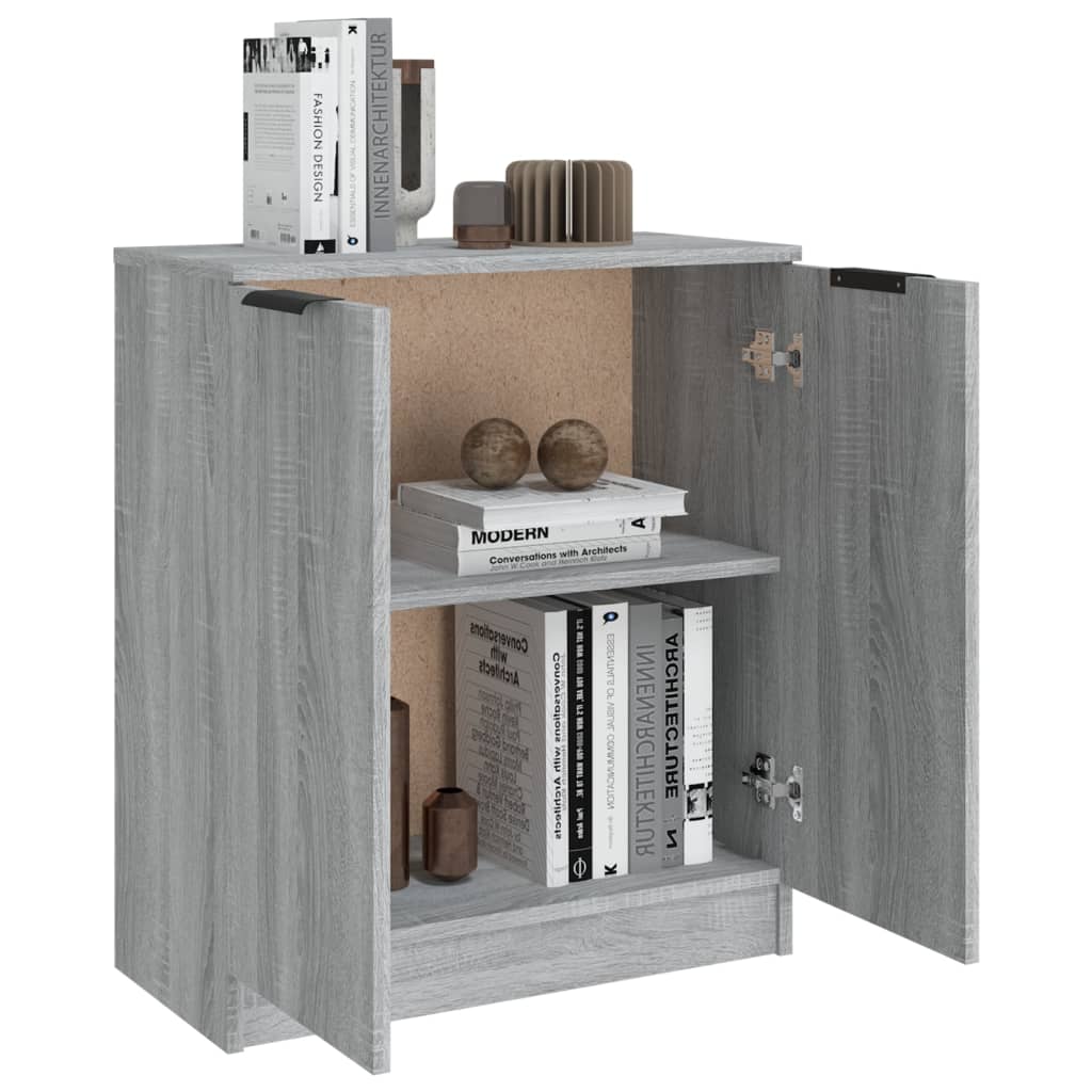 Aparador alto HKH de madera procesada, 60 x 30 x 70 cm - Sonoma gris