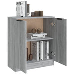 Aparador alto HKH de madera procesada, 60 x 30 x 70 cm - Sonoma gris