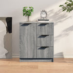 Aparador alto HKH de madera procesada, 60 x 30 x 70 cm - Sonoma gris