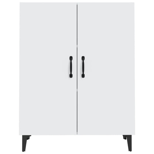 HKH Aparador Clássico em Madeira Processada 70 X 34 X 90 Cm - Branco