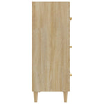 Aparador Clásico HKH en Madera Procesada 70 X 34 X 90 Cm - Roble Sonoma