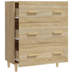 Aparador Clásico HKH en Madera Procesada 70 X 34 X 90 Cm - Roble Sonoma