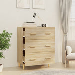 Aparador Clásico HKH en Madera Procesada 70 X 34 X 90 Cm - Roble Sonoma
