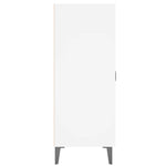 Aparador clásico de madera manufacturada HKH 69,5 x 34 x 90 cm - Blanco