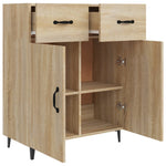 Aparador Clásico HKH de Madera Procesada 69,5 X 34 X 90 Cm - Roble Sonoma