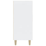 HKH Aparador Clássico em Madeira Processada 90 X 34 X 80 Cm - Branco