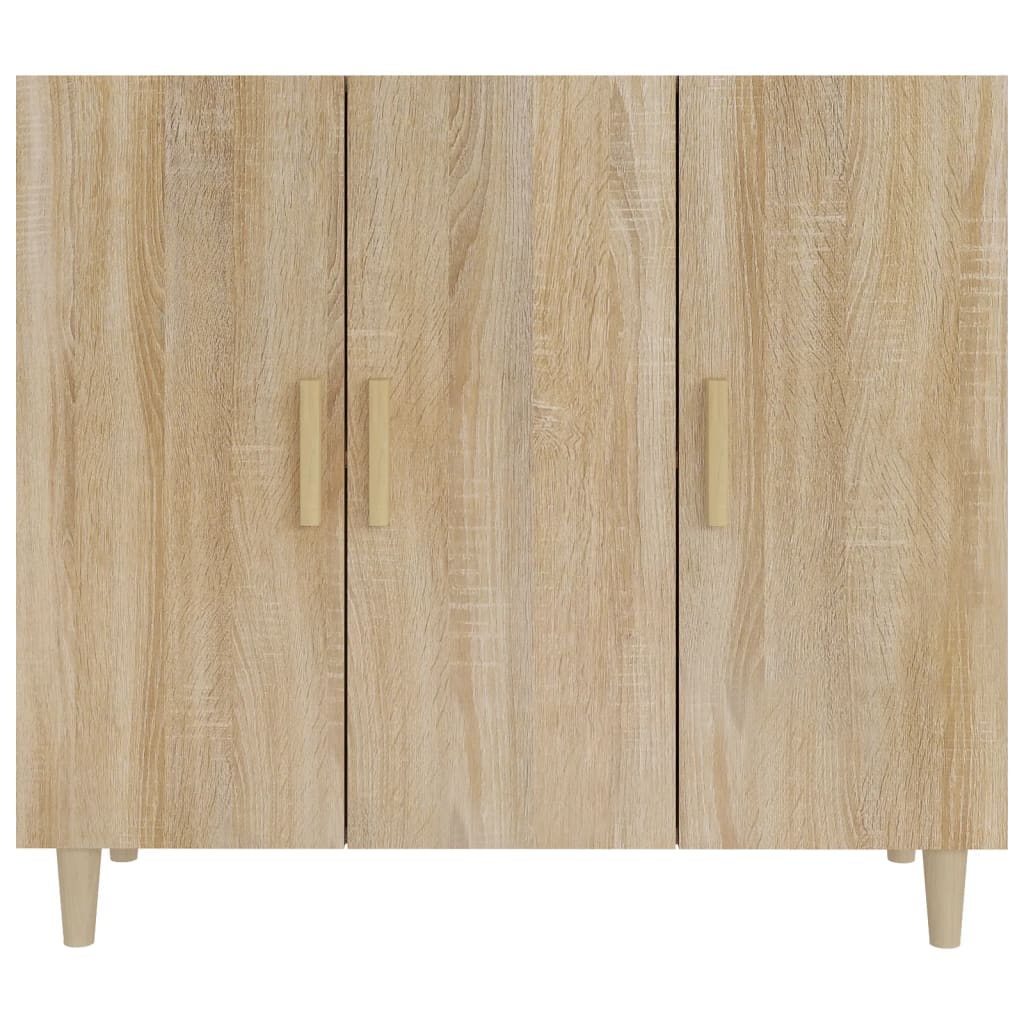 Aparador Clásico HKH en Madera Procesada 90 x 34 x 80 Cm - Roble Sonoma