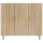 Aparador Clásico HKH en Madera Procesada 90 x 34 x 80 Cm - Roble Sonoma