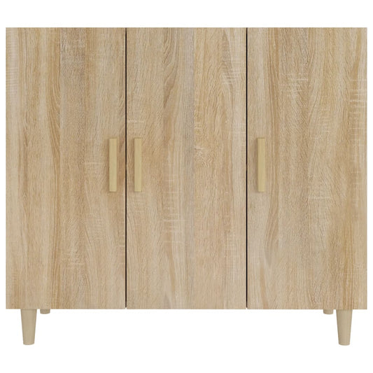 Aparador Clásico HKH en Madera Procesada 90 x 34 x 80 Cm - Roble Sonoma