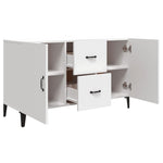 HKH Aparador Clásico en Madera Procesada 100 X 36 X 60 Cm - Blanco