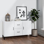 HKH Aparador Clásico en Madera Procesada 100 X 36 X 60 Cm - Blanco