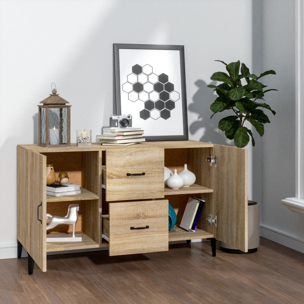 Aparador Clásico HKH en Madera Procesada 100 X 36 X 60 Cm - Roble Sonoma