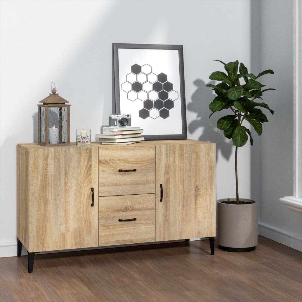 Aparador Clásico HKH en Madera Procesada 100 X 36 X 60 Cm - Roble Sonoma