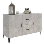 Aparador clásico HKH de madera procesada 100 x 36 x 60 cm - Gris Cemento